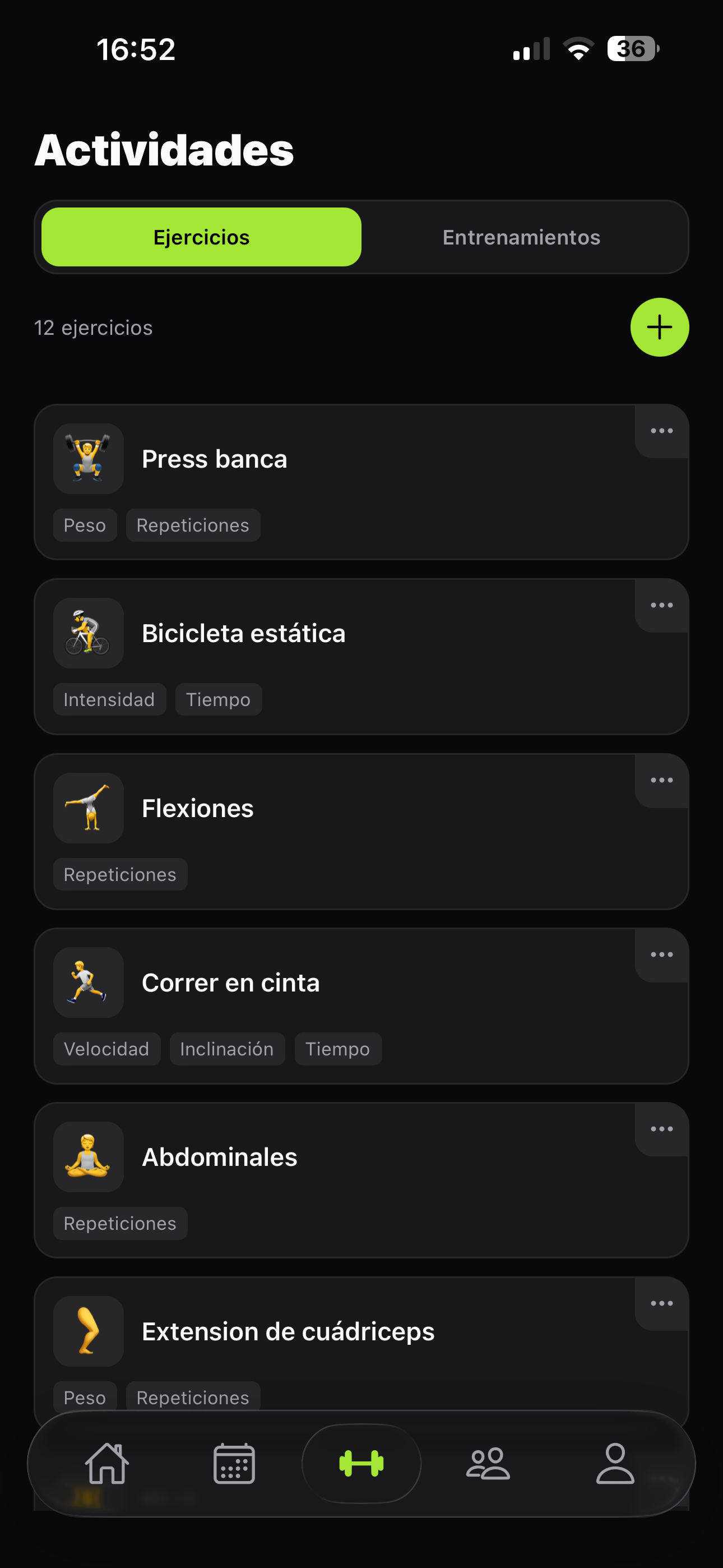 Ejercicios — Qué mides en cada uno